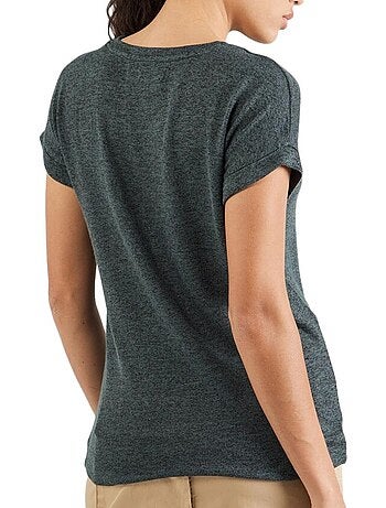 Vero moda brianna groen dames t-shirt