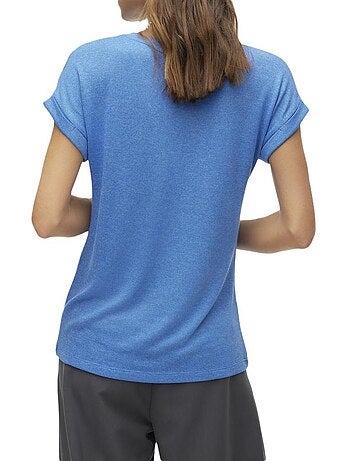 Vero moda brianna fuchsia t-shirt voor dames