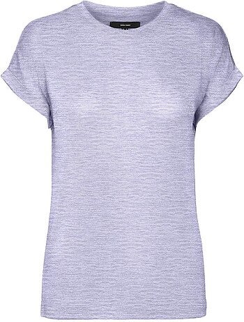 Vero moda brianna fuchsia t-shirt voor dames
