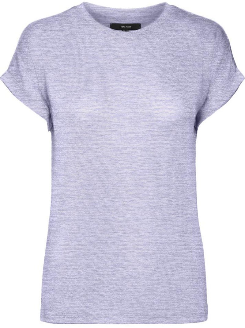 Vero Moda Brianna Mauve T-shirt voor Dames - Stijlvol & Comfortabel Paars - Kiabi
