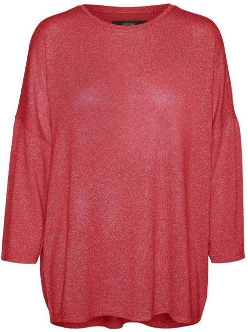 Vero Moda Brianna Rode Dames Trui - Kiabi Vero Moda Brianna Rode Dames Trui - Kiabi