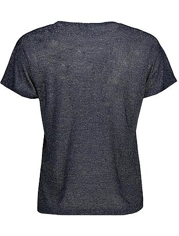 Vero moda brook grijs t-shirt voor dames