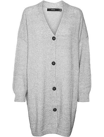 Vero moda bruna grijs dames gilet