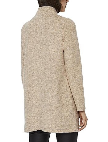 Vero moda brushedkatrine beige damesjas