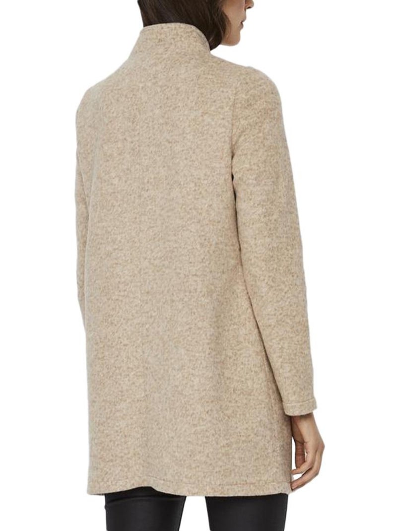 Vero Moda Brushedkatrine Beige Damesjas Beige - Kiabi
