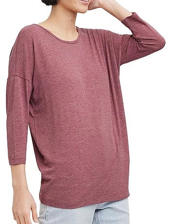 Vero moda carla violet dames t-shirt