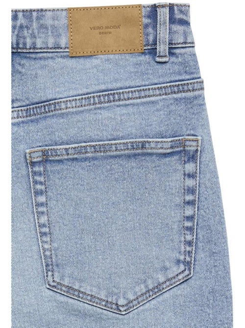 Vero Moda Cassie Dames Loose Fit Jeans - Blauw - Kiabi Vero Moda Cassie Dames Loose Fit Jeans - Blauw - Kiabi