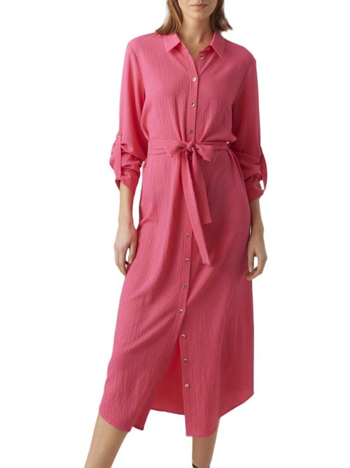 Vero Moda Cate Roze Jurk voor Dames - Kiabi Vero Moda Cate Roze Jurk voor Dames - Kiabi