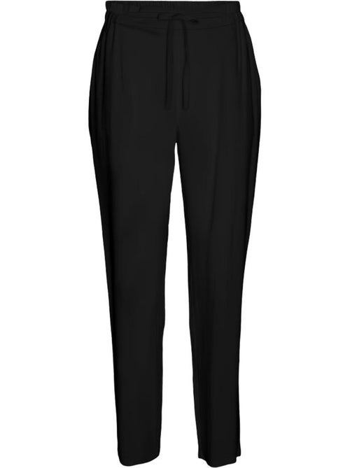 Vero Moda Ceasy Joy Zwarte Soepele Damespantalon - Kiabi Vero Moda Ceasy Joy Zwarte Soepele Damespantalon - Kiabi