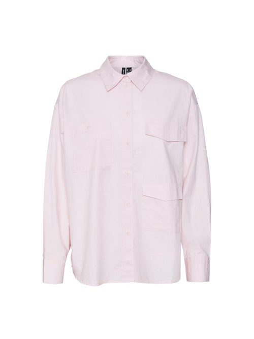Vero Moda Charlotte Roze Damesoverhemd - Kiabi Vero Moda Charlotte Roze Damesoverhemd - Kiabi