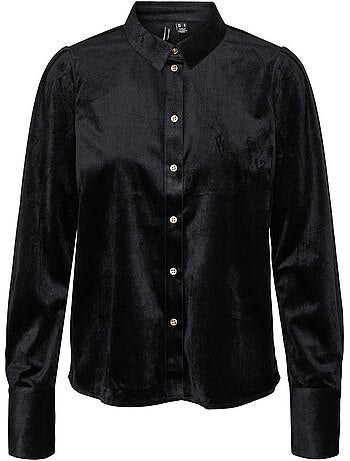 Vero moda ciana zwarte damesblouse