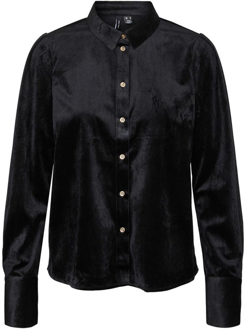 Vero Moda Ciana Zwarte Damesblouse Zwart - Kiabi