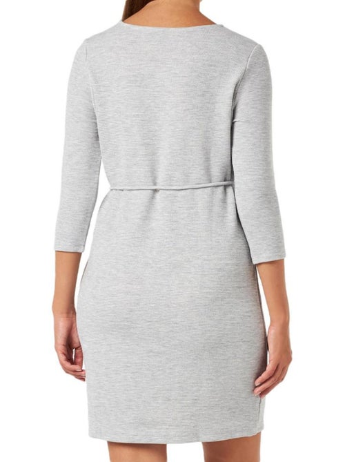 Vero Moda Cina Grijze Jurk voor Dames - Kiabi Vero Moda Cina Grijze Jurk voor Dames - Kiabi