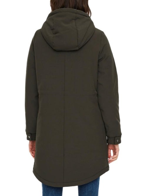 Vero Moda Cleanmila Grijze Parka voor Dames - Kiabi Vero Moda Cleanmila Grijze Parka voor Dames - Kiabi