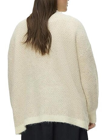 Vero moda clovely dames gilet beige