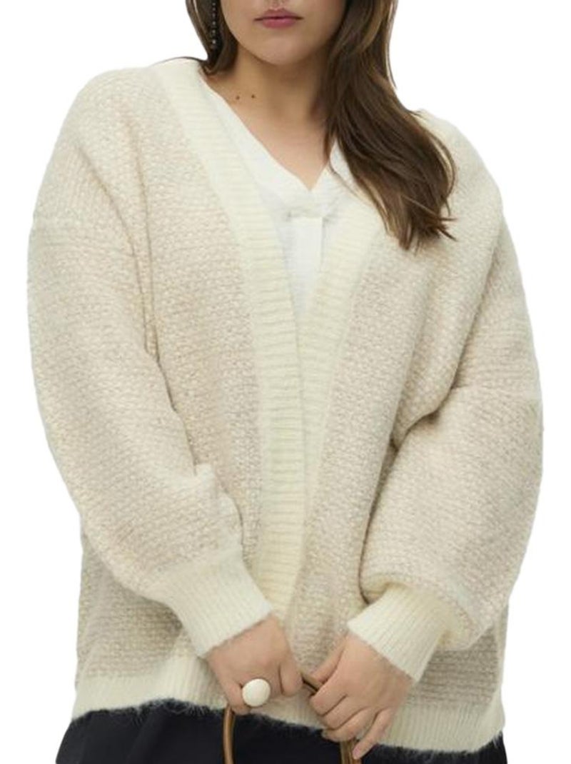 Vero Moda Clovely Dames Gilet Beige Beige - Kiabi