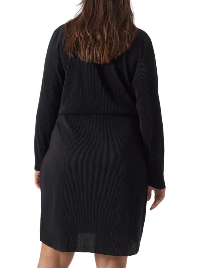 Vero Moda Curve Clica Zwarte Jurk voor Dames Zwart - Kiabi