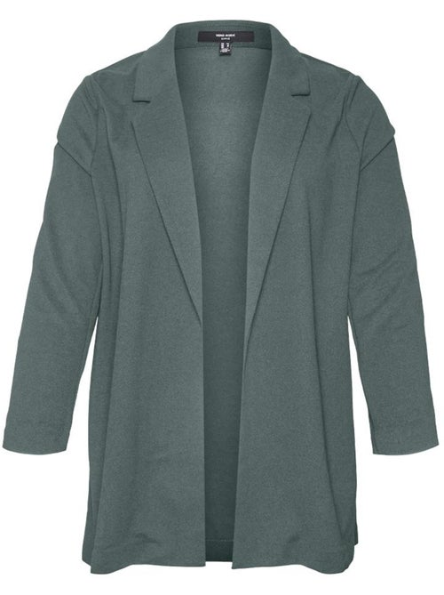 Vero Moda Curve Liva Kaki Blazer voor Dames - Kiabi Vero Moda Curve Liva Kaki Blazer voor Dames - Kiabi