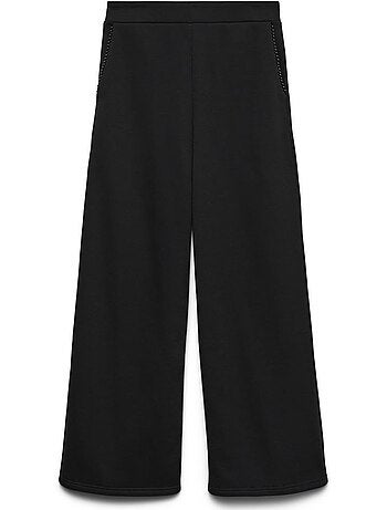 Vero moda daisy zwarte dames pantalon - soepelvallend
