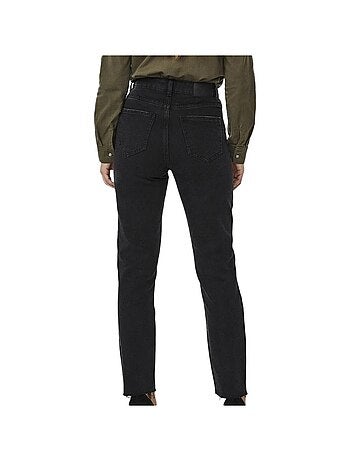 Vero moda dames high waist jeans zwart - cut 10247008