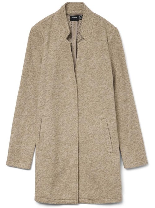 Vero Moda Dames Jas Bruin - Brushedkatrine - Kiabi Vero Moda Dames Jas Bruin - Brushedkatrine - Kiabi