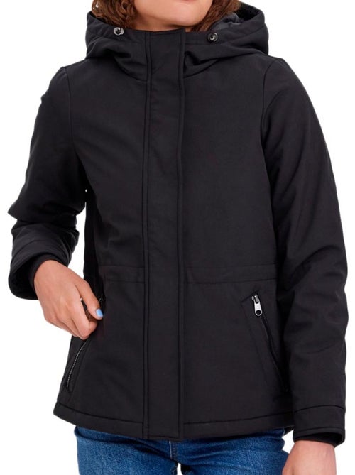 Vero Moda Dames Parka Zwart 10274295 - Kiabi Vero Moda Dames Parka Zwart 10274295 - Kiabi