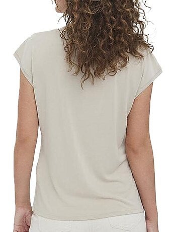 Vero moda dames t-shirt beige - 10247666