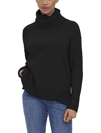 Vero moda doffy birch grijze trui voor dames