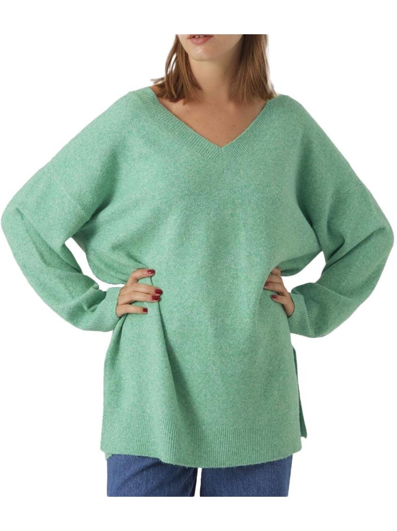 Vero Moda Doffy Groene Trui voor Dames 10290710 Groen - Kiabi