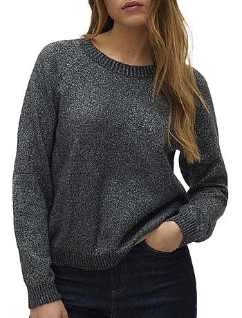 Vero moda doffyshine witte trui voor dames