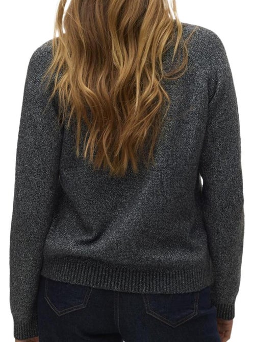 Vero Moda Doffyshine Grijze Trui voor Dames - Kiabi Vero Moda Doffyshine Grijze Trui voor Dames - Kiabi
