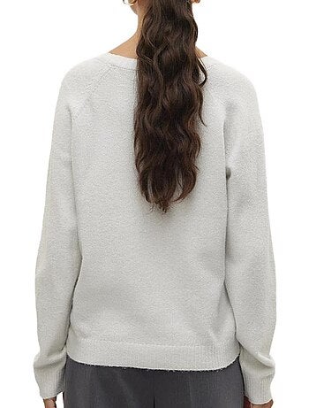 Vero moda doffyshine witte trui voor dames