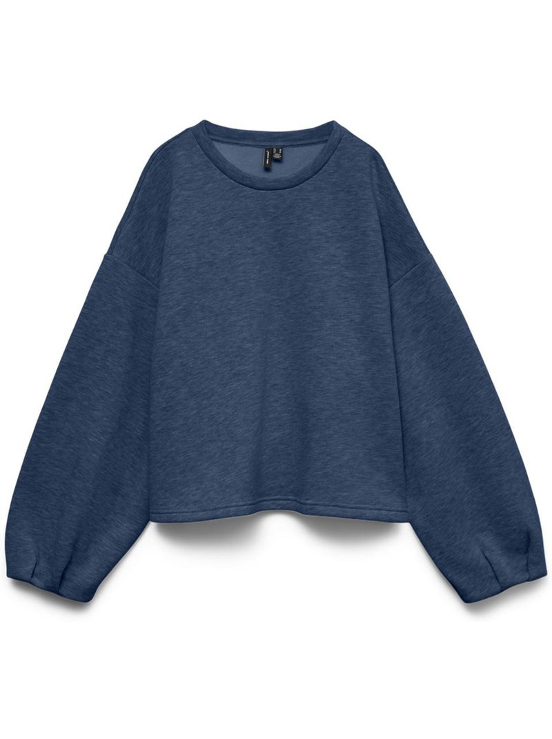 Vero Moda Dolly Dames Sweatshirt Marineblauw Blauw - Kiabi