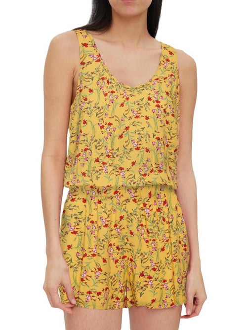 Vero Moda Easy Gele Combishort voor Dames - Kiabi Vero Moda Easy Gele Combishort voor Dames - Kiabi