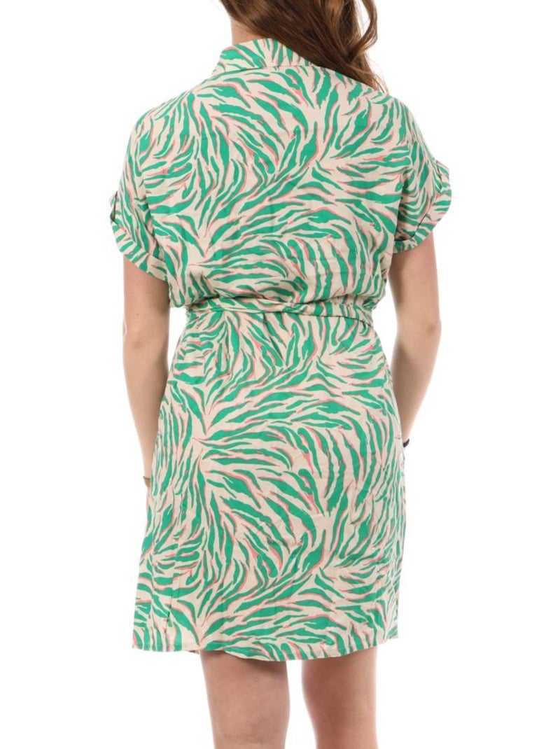 Vero Moda Easy Joy Groene Jurk voor Dames 10302043 Groen - Kiabi