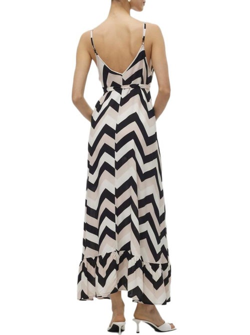 Vero Moda Easy Joy Zwarte Jurk Dames 7/8 Lengte - Kiabi Vero Moda Easy Joy Zwarte Jurk Dames 7/8 Lengte - Kiabi