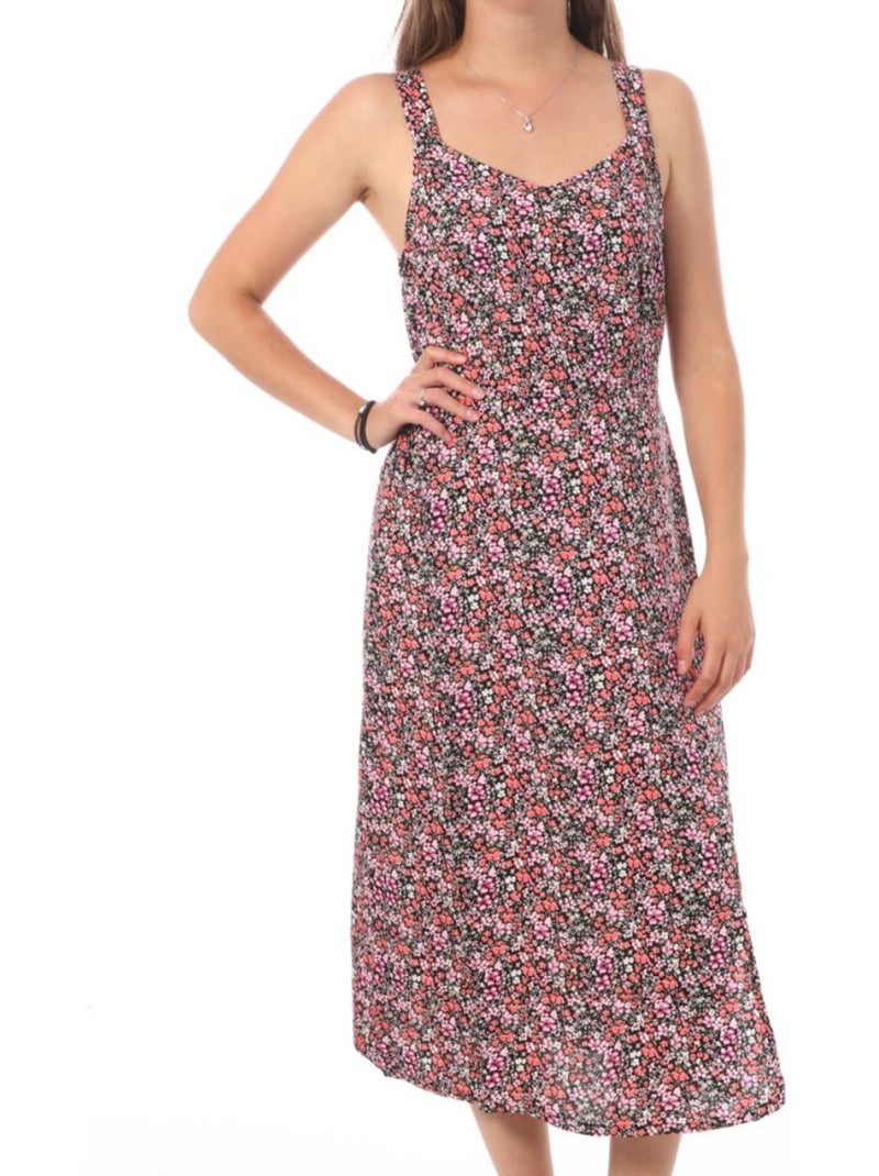 Vero Moda Easy Strap Zwarte Jurk met Print voor Dames Zwart - Kiabi