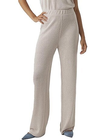 Vero moda eddie ecru dames pantalon