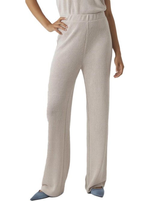 Vero Moda Eddie Ecru Dames Pantalon - Kiabi Vero Moda Eddie Ecru Dames Pantalon - Kiabi