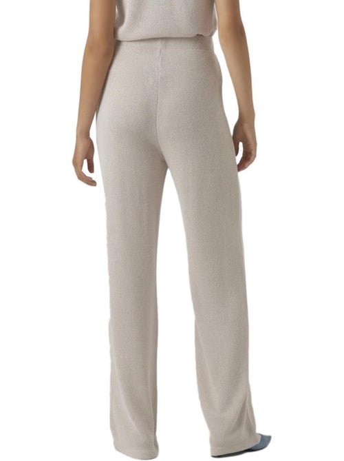 Vero Moda Eddie Ecru Dames Pantalon - Kiabi Vero Moda Eddie Ecru Dames Pantalon - Kiabi