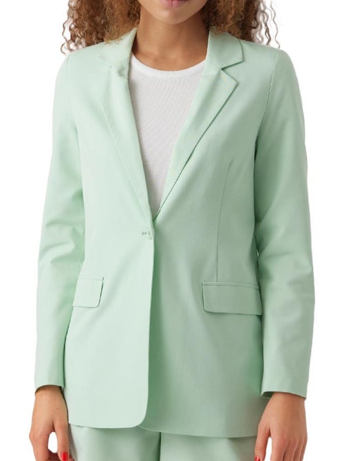 Vero Moda Elda Groene Damesblazer - Kiabi Vero Moda Elda Groene Damesblazer - Kiabi