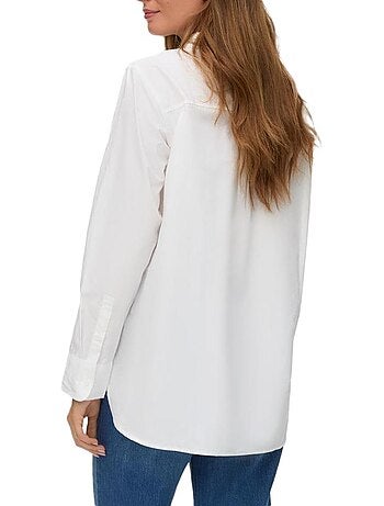 Vero moda elina blauwe damesblouse