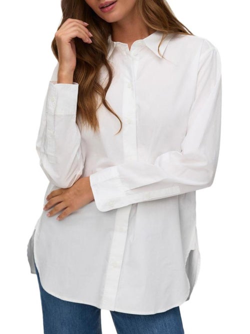 Vero Moda Elina Witte Damesblouse - Kiabi Vero Moda Elina Witte Damesblouse - Kiabi
