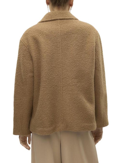 Vero Moda Elite Bella Dames Bruine Jas - Kiabi Vero Moda Elite Bella Dames Bruine Jas - Kiabi