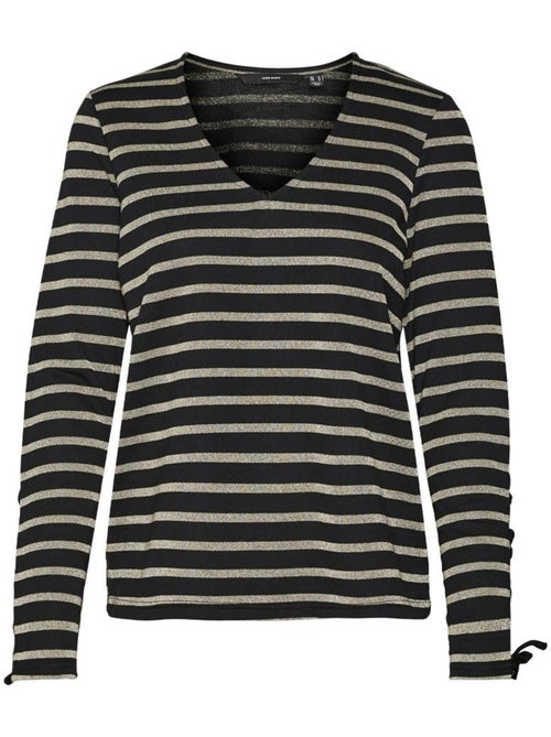 Vero Moda Elo Zwarte Trui voor Dames - Kiabi Vero Moda Elo Zwarte Trui voor Dames - Kiabi