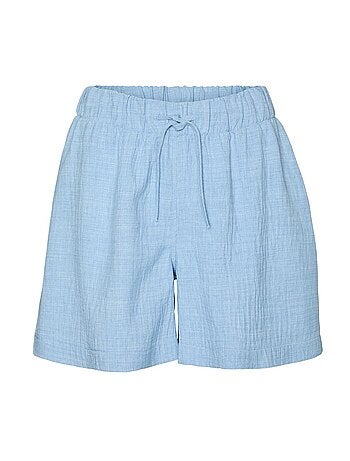 Vero moda elony korte broek voor dames - blauw