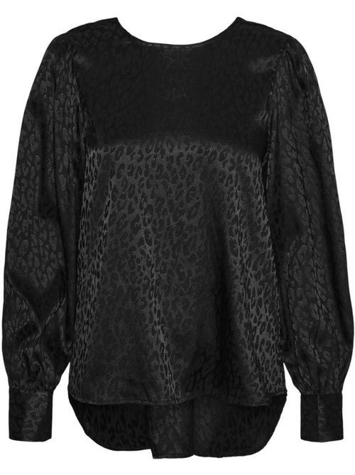 Vero Moda Elotta Zwarte Blouse voor Dames - Kiabi Vero Moda Elotta Zwarte Blouse voor Dames - Kiabi