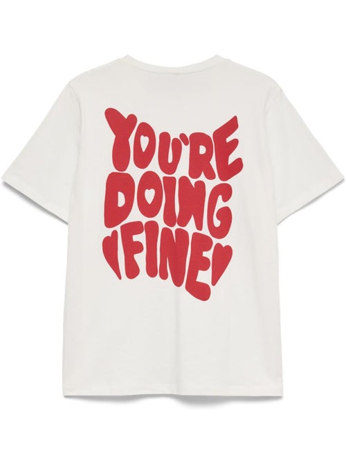 Vero Moda Emma Wit Dames T-shirt - Kiabi