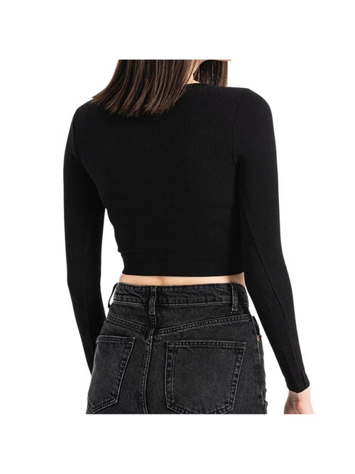 Vero Moda Eve Zwarte Dames Trui - Kiabi Vero Moda Eve Zwarte Dames Trui - Kiabi