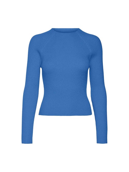 Vero Moda Evie Blauwe Dames Trui - Kiabi Vero Moda Evie Blauwe Dames Trui - Kiabi